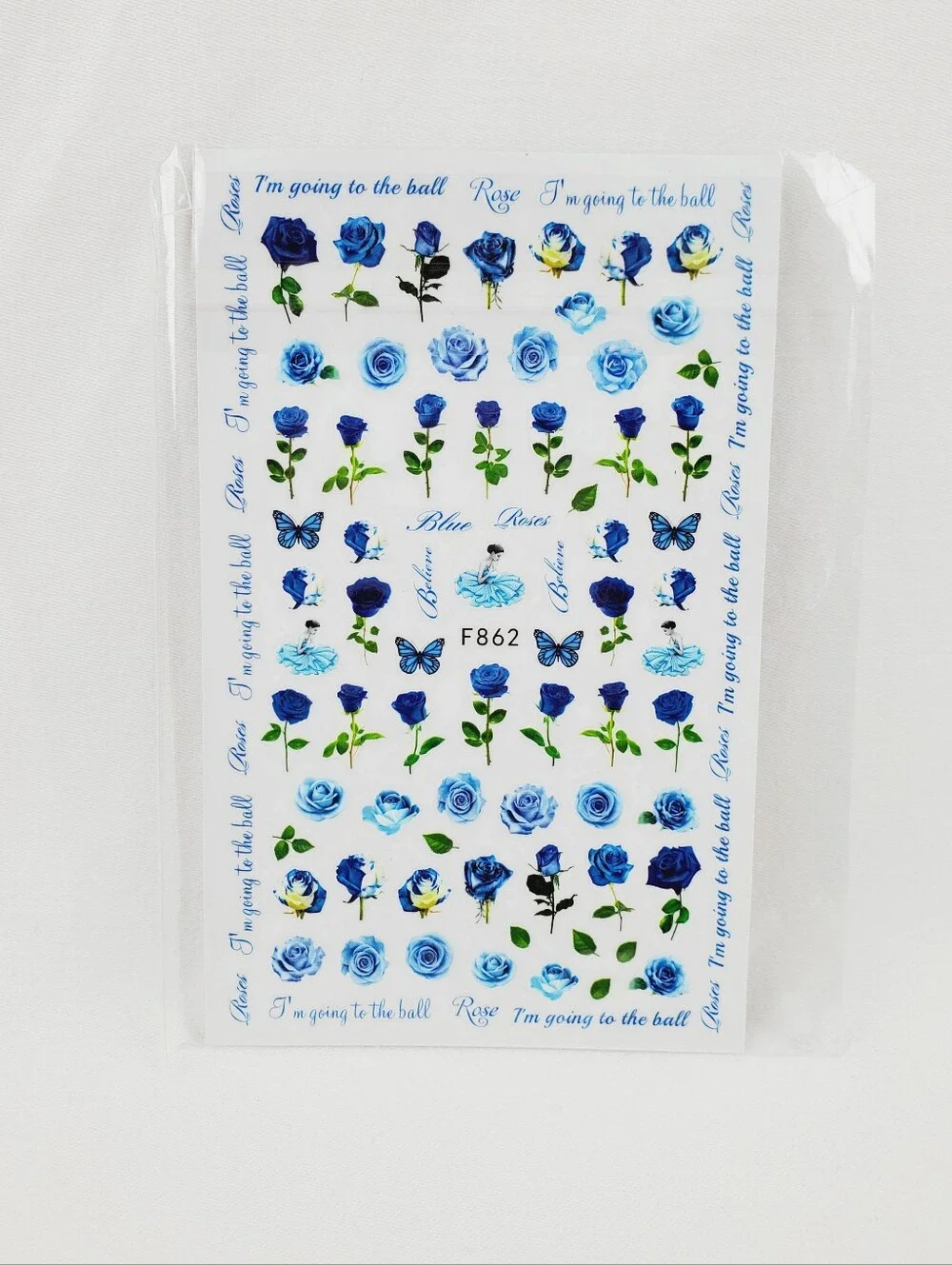 4 FOR $15 💕 Trendy Nail Art Transfer Stickers Decals